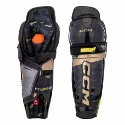 Brand new ๐ฏ Senior CCM Tacks AS-V Pro Hockey Shin Guards ๐