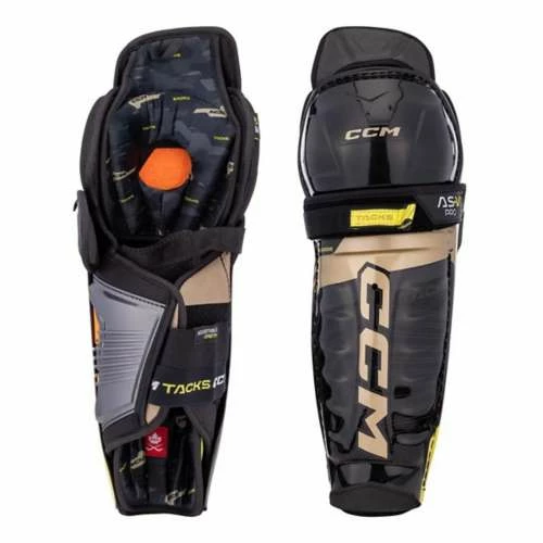 Brand new 💯 Senior CCM Tacks AS-V Pro Hockey Shin Guards 🎁 3 Brand new 💯 Senior CCM Tacks AS-V Pro Hockey Shin Guards 🎁
